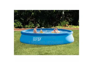 Intex Inflatable Pool Round 12.1ft 30x84cm With Pump