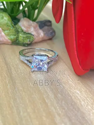 Radiant Cut Promise Ring
