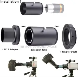Camera Adapter Extension Tube For Telescopes