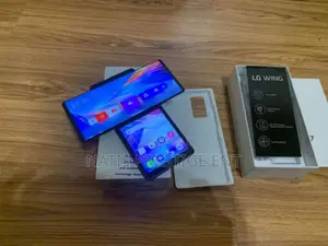 New LG Wing 5G 128 GB Black