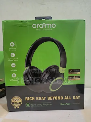 Oraimo Boompop 2 Enc Over-Ear Wireless Headphones