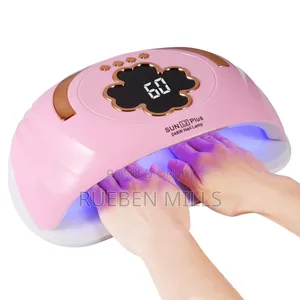Portable Two Hands Nails Dryer Lamp Gel Nail Polish Dryer