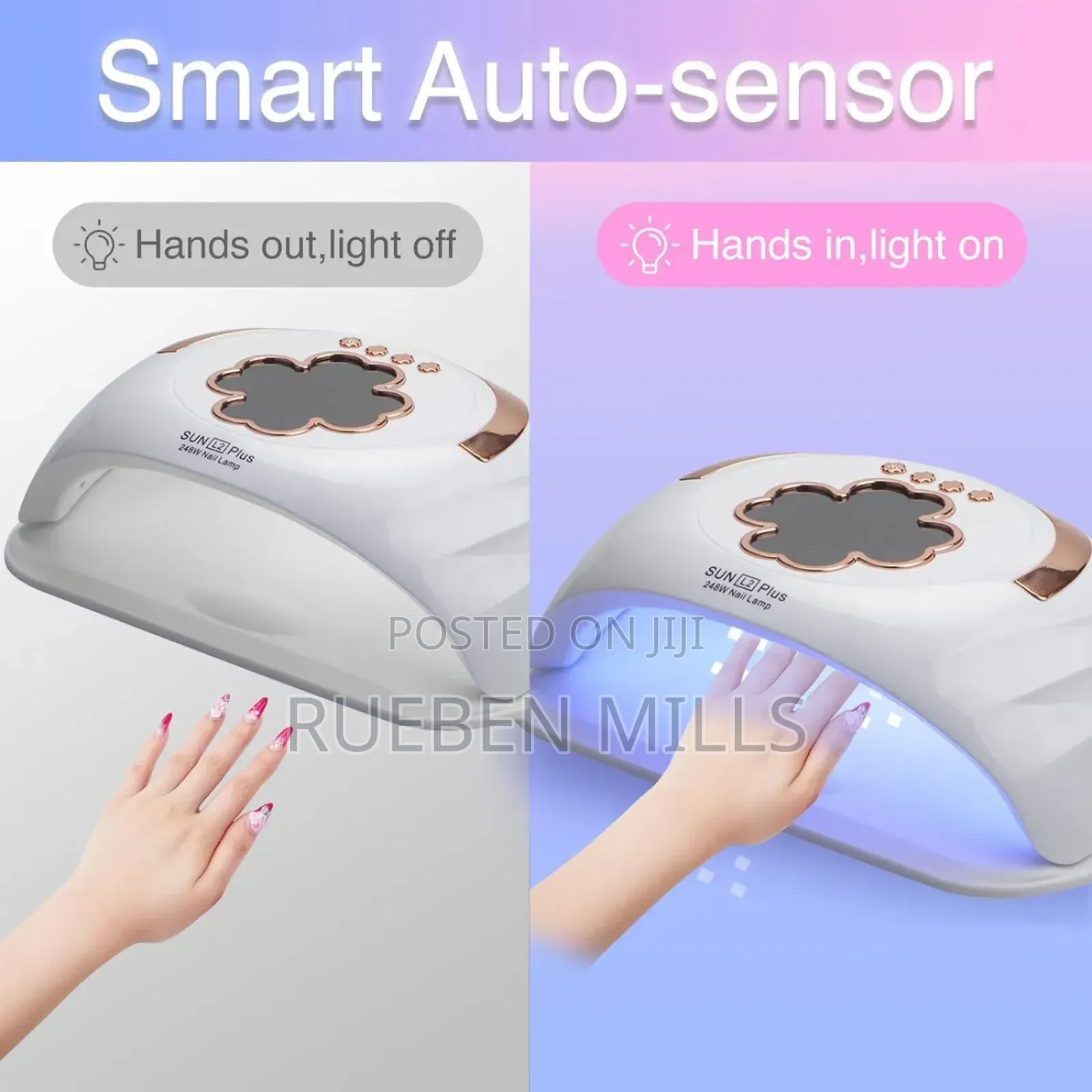 248W High Power Sun L2 Plus Professional UV LED Nail Dryer