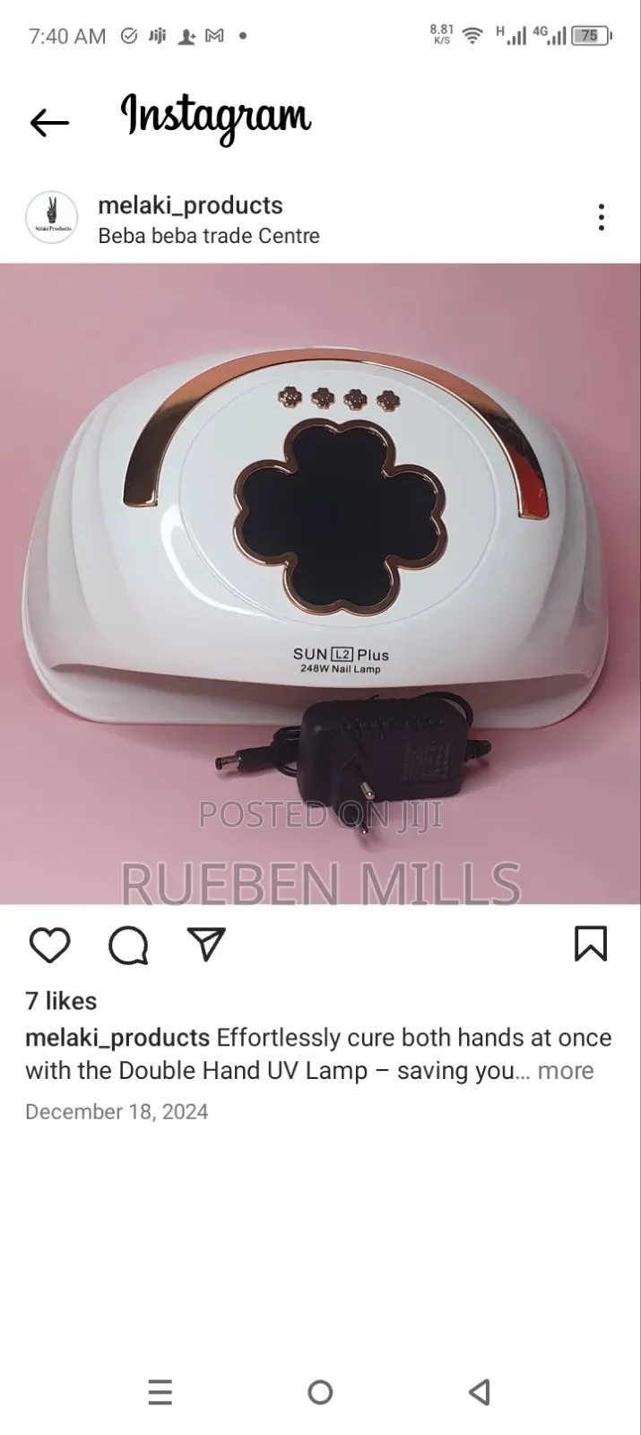 248W High Power Sun L2 Plus Professional UV LED Nail Dryer