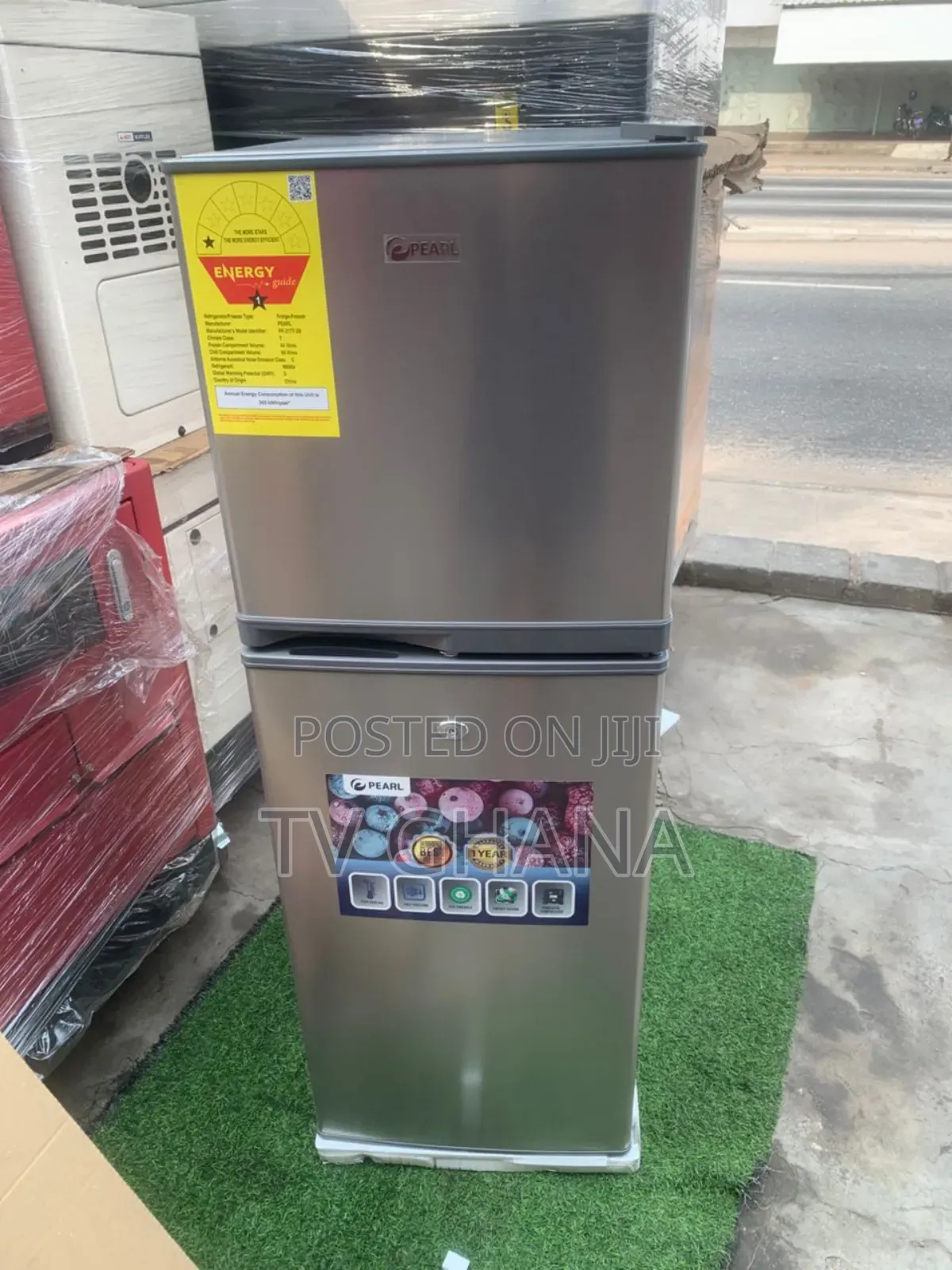 Super Quality 138L Fridge/Freezer Pearl Refrigerator/Freezer