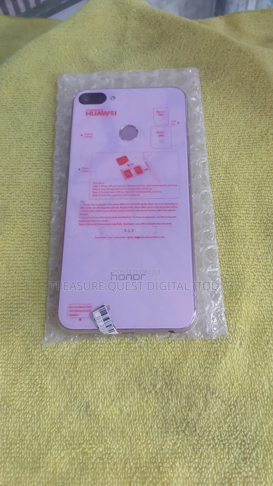 Huawei Honor 9i 64 GB Pink