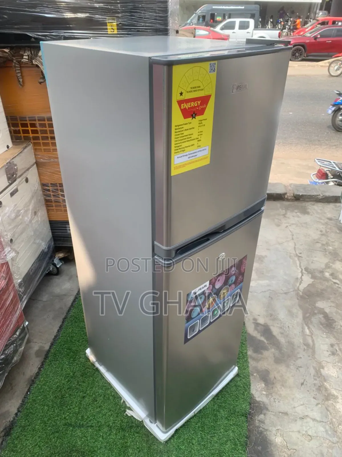 Fast Freezing 138L Freezer/Fridge Pearl PF-217T-2B Fridge