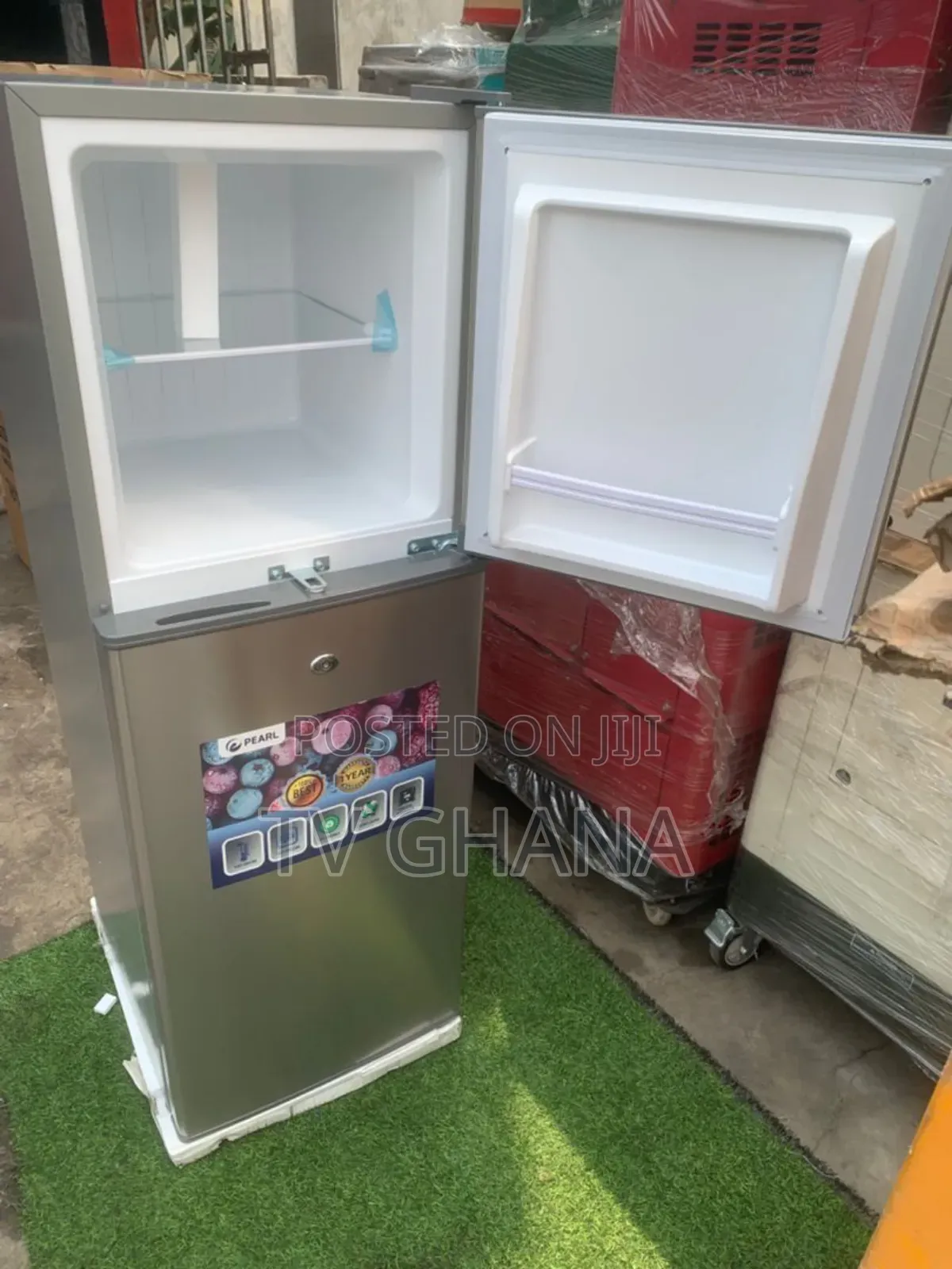 100% Best Quality Fridge 138L Pearl Refrigerator/Freezer