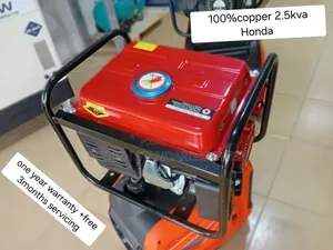 Copper Engine Honda Generator 2.5kva 4000watt
