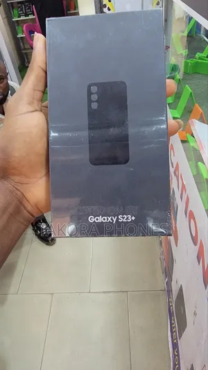 New Samsung Galaxy S23+ 256 GB Black