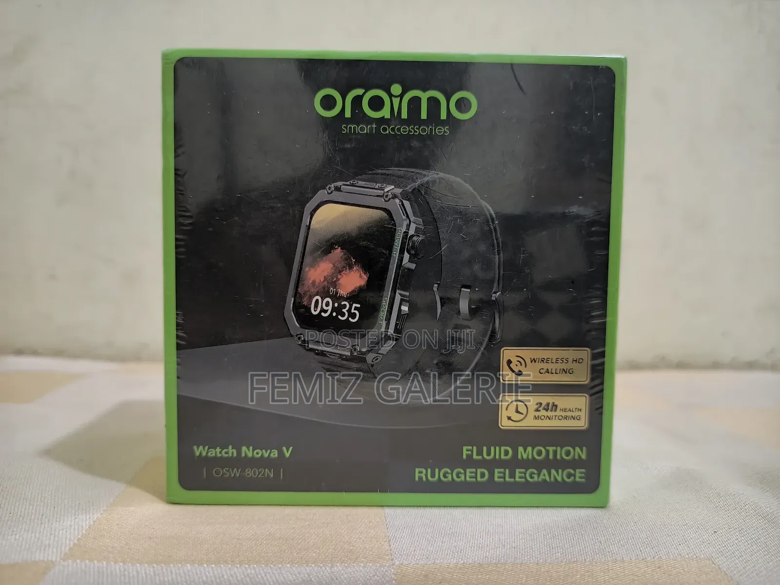 Oraimo Watch Nova v 2.01" Hd Video Watch Faces