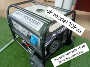Portable UK Model 10kva 13000watt Petrol Generator