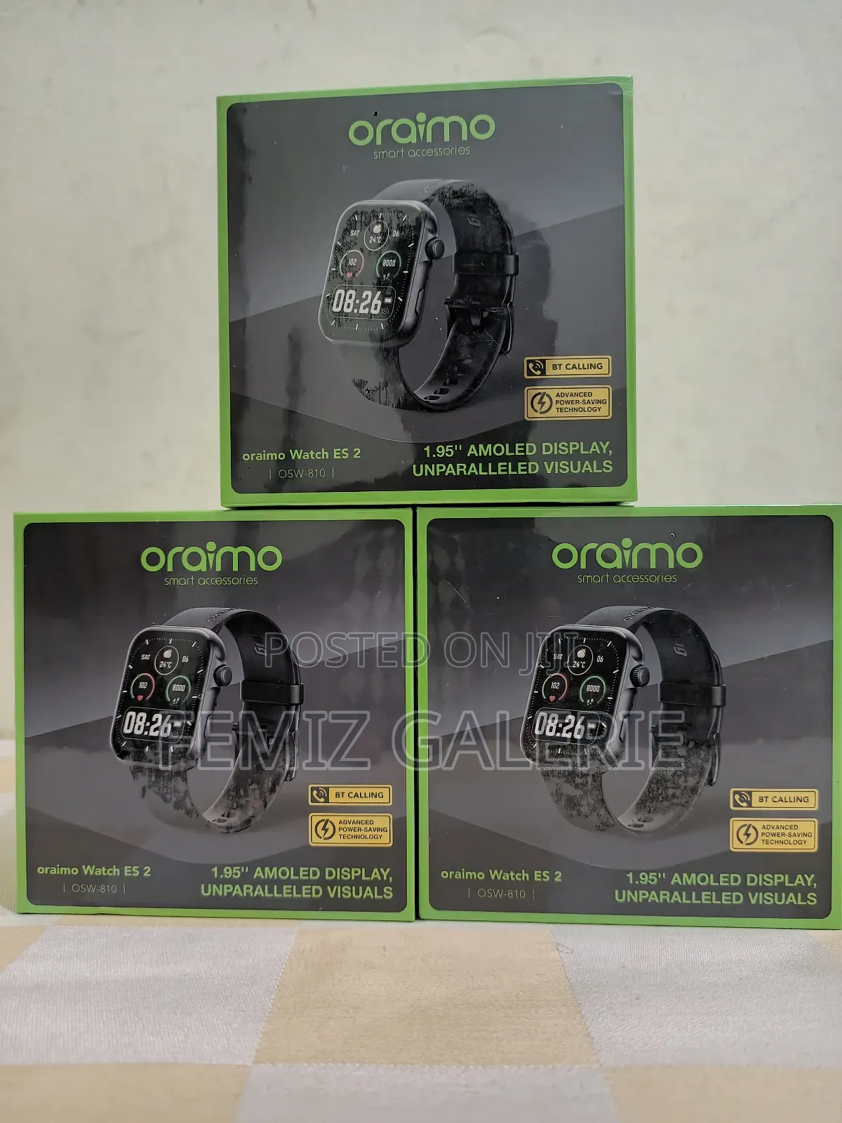 Oraimo Watch Es 2 1.95′′ Amoled Ip68 Smart Watch