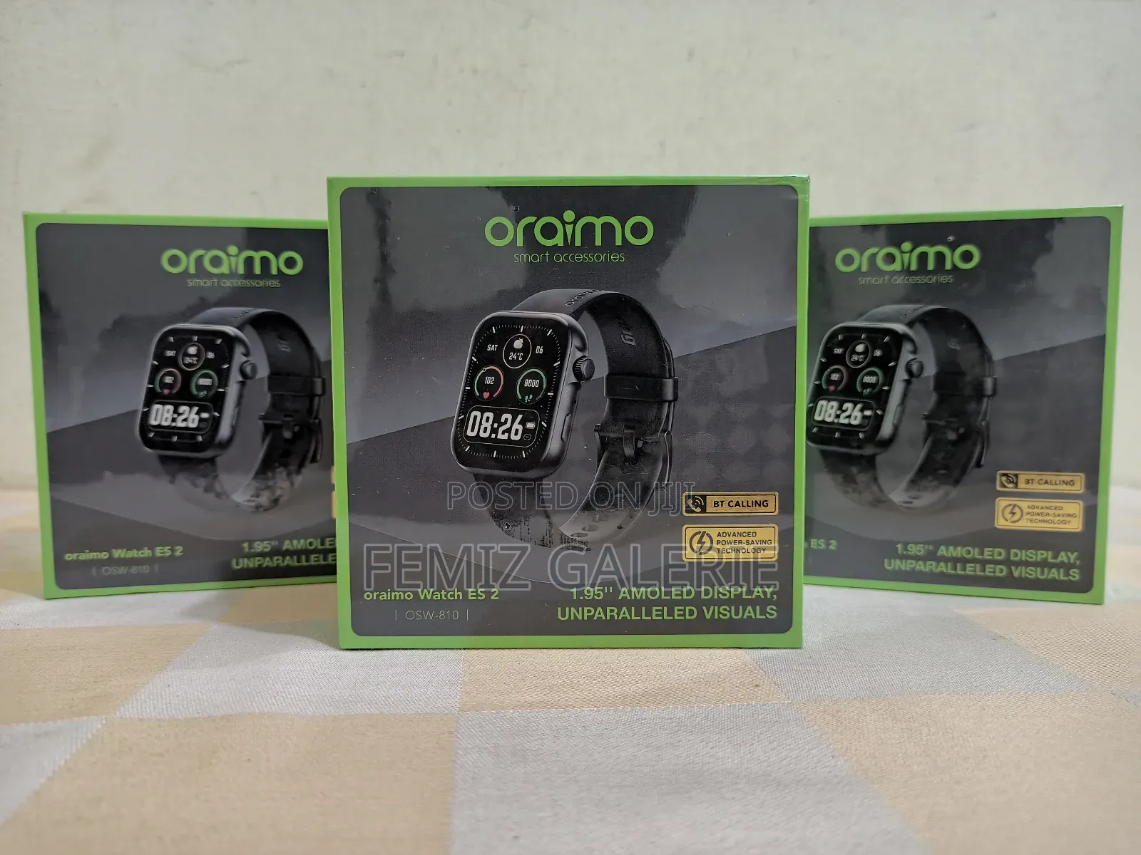 Oraimo Watch Es 2 1.95′′ Amoled Ip68 Smart Watch
