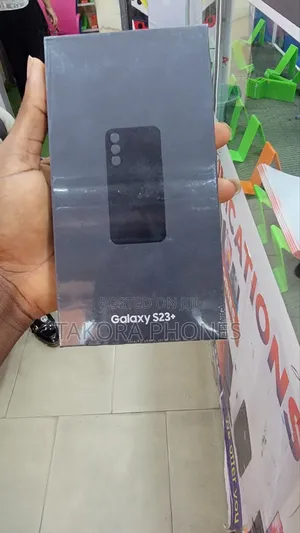 New Samsung Galaxy S23 Plus 256 GB Black