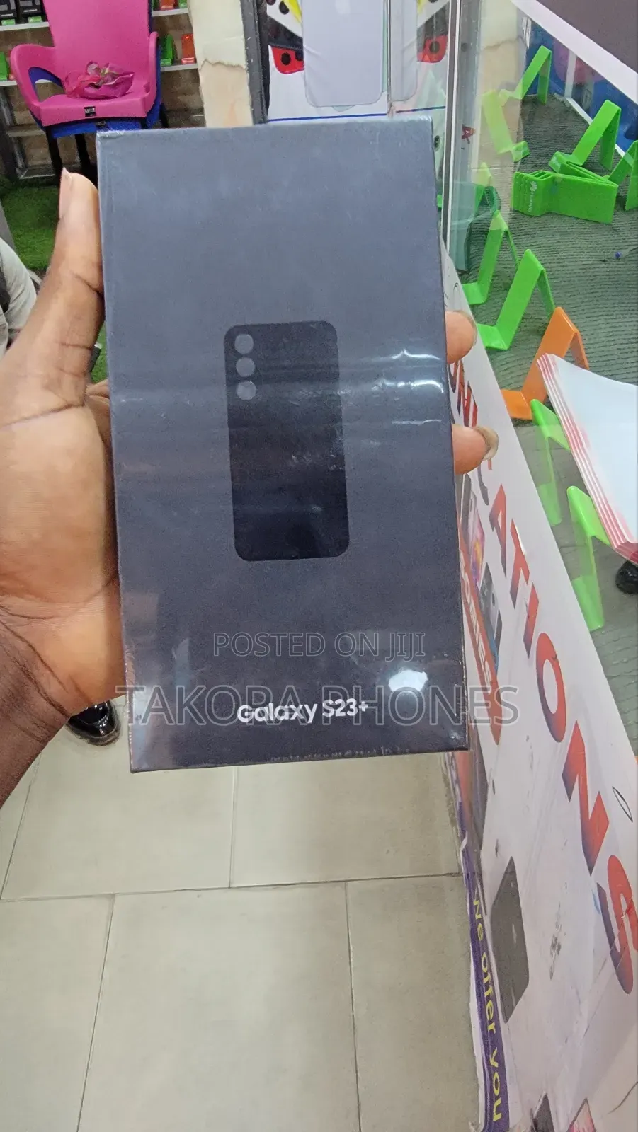 New Samsung Galaxy S23 Plus 256 GB Black