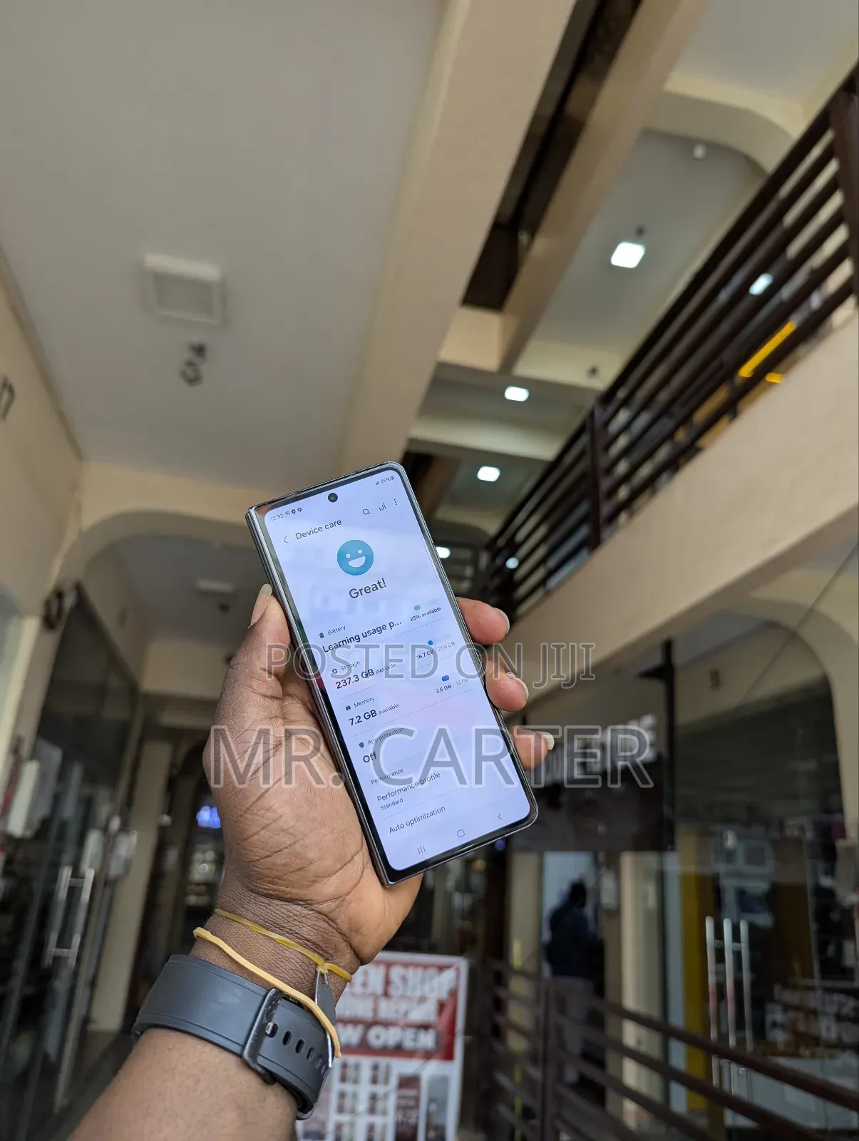 New Samsung Galaxy Z Fold4 256 GB Black