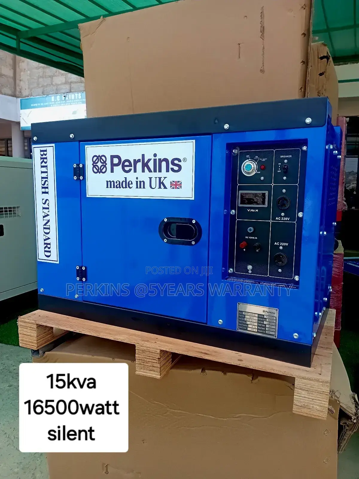 100% High Quality 15kva Diesel Silent Perkins 15kva Generato