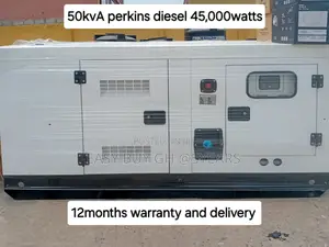 Impressive 50kva Perkins Silent Diesel Generator 45000watts