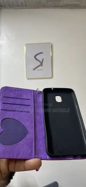 Samsung Galaxy J3 (Mobile Case) Purple Glitter Back Case