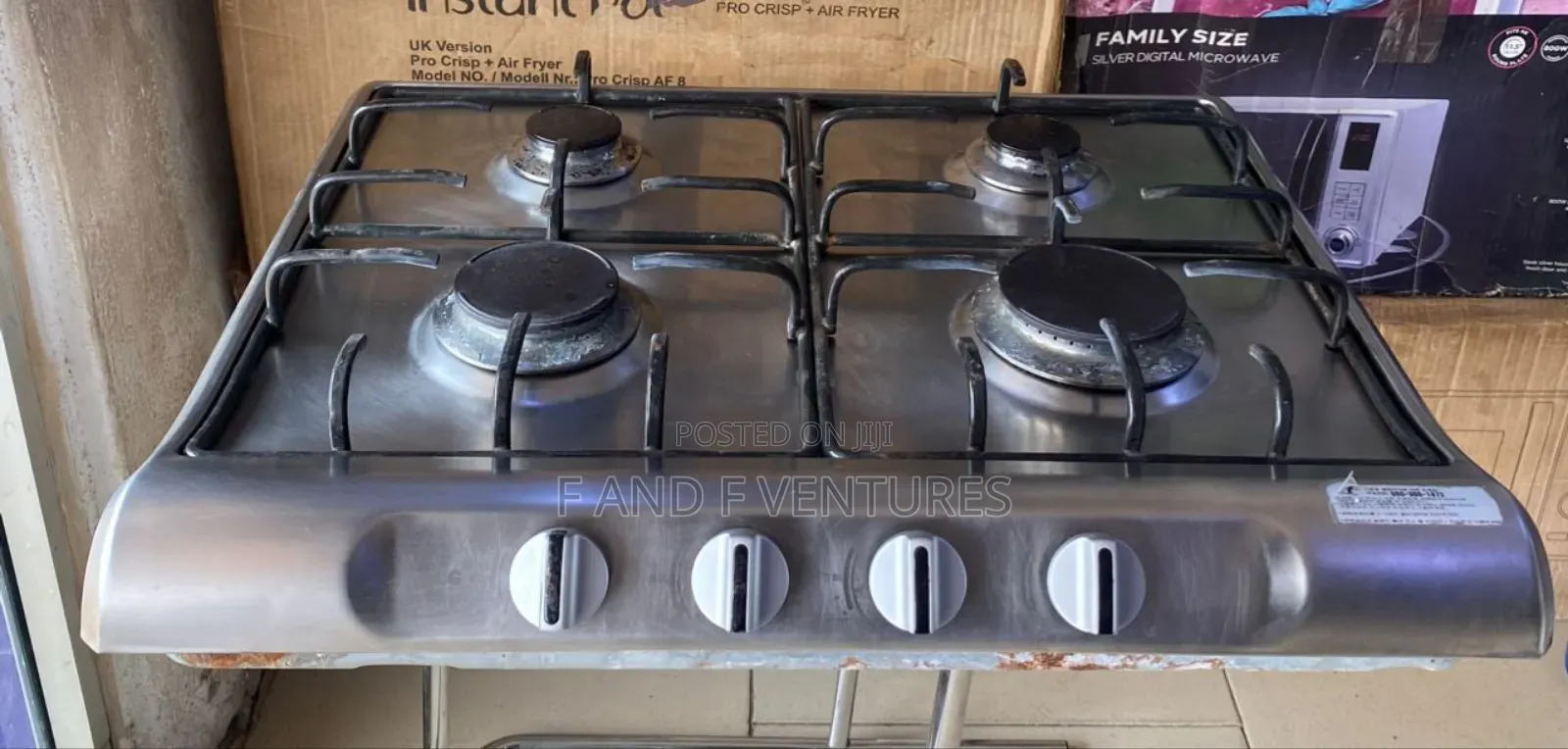 4 Burner Gas Cooker
