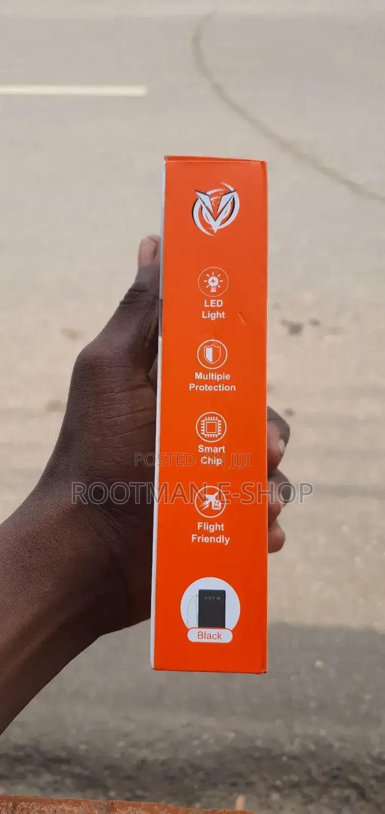 20,000mah P5 Powerbank With Touch Light