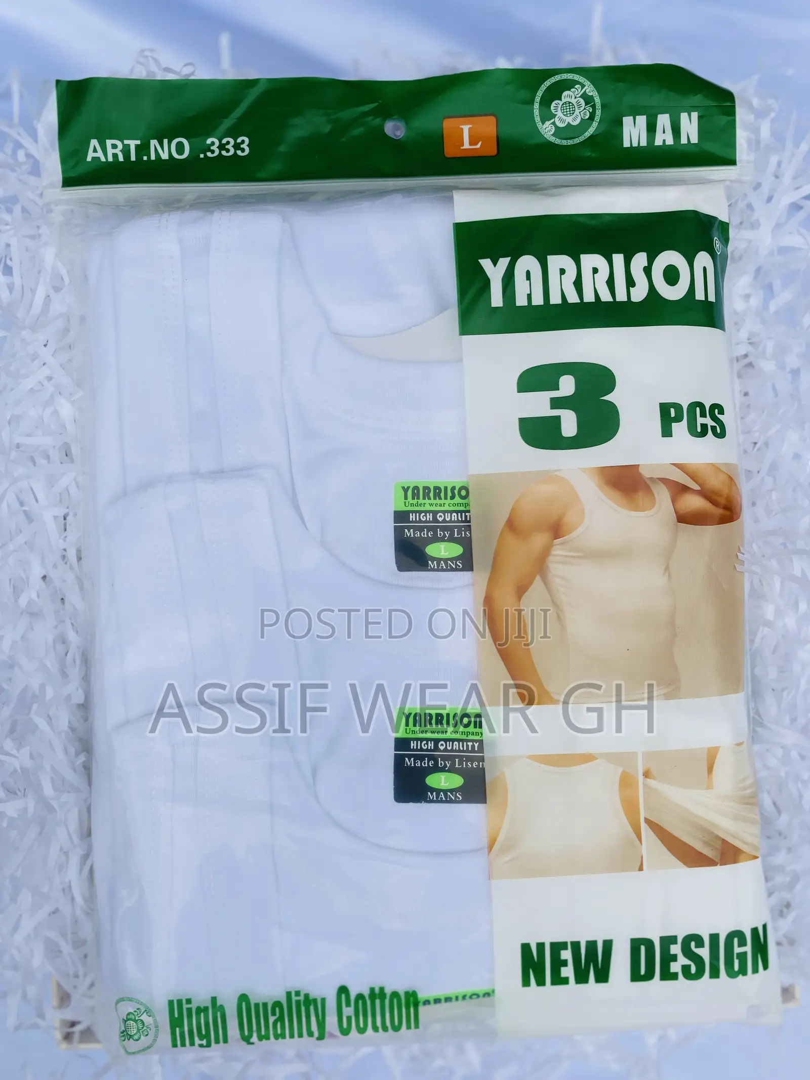 Yarrison 3pcs Singlet