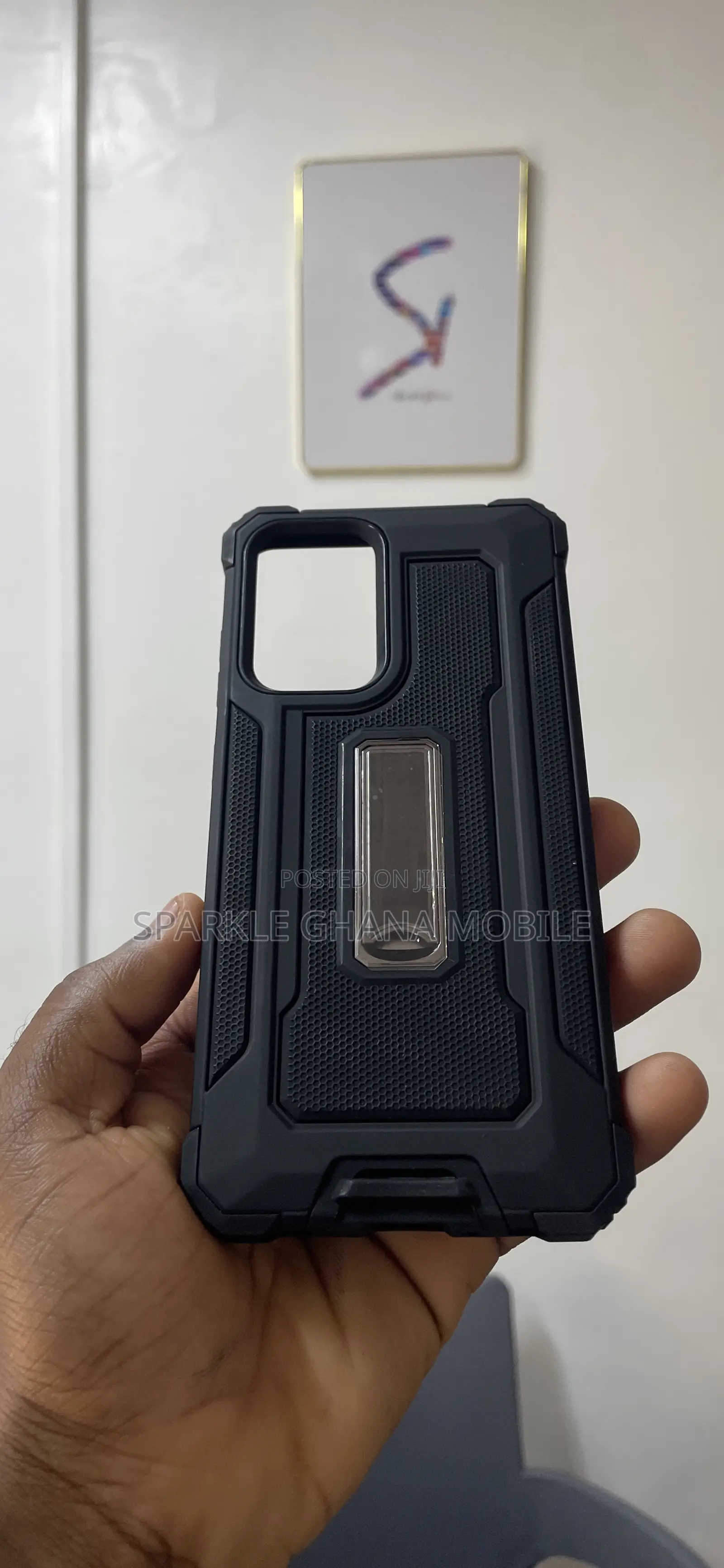 Samsung Galaxy A52 (Armor Rugged) Black Back Case