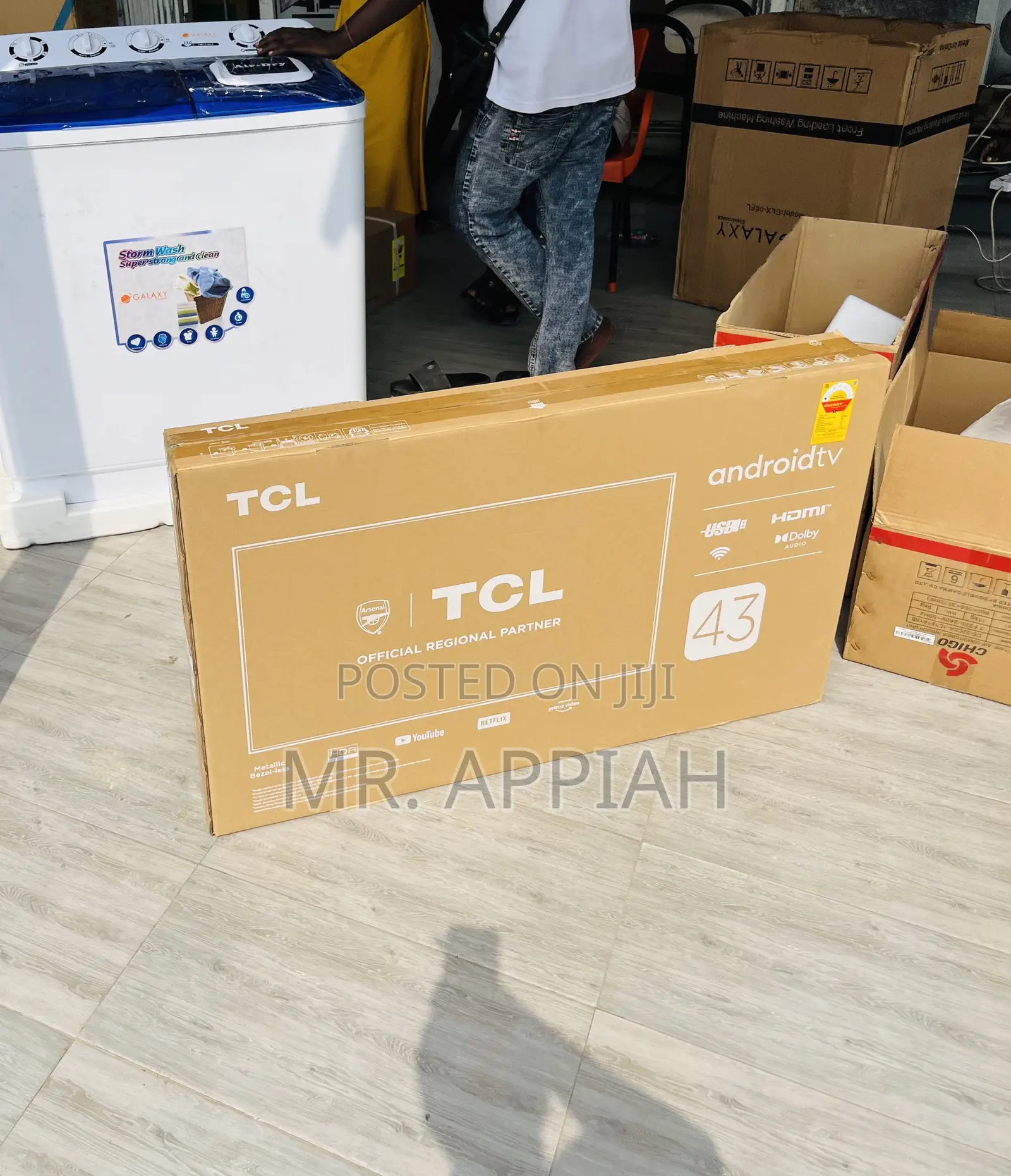 Netflix and Chill Got Better With TCL 43s5400 43” FHD Tv.