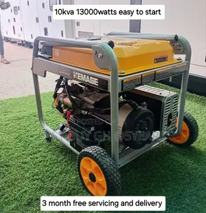 Warranted 10kva Kemage Petrol 13000watts Generator 10kva