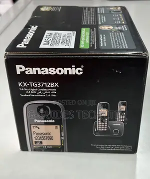 Panasonic 2 in 1 Digital Cordless Phone KX-TG3712BX