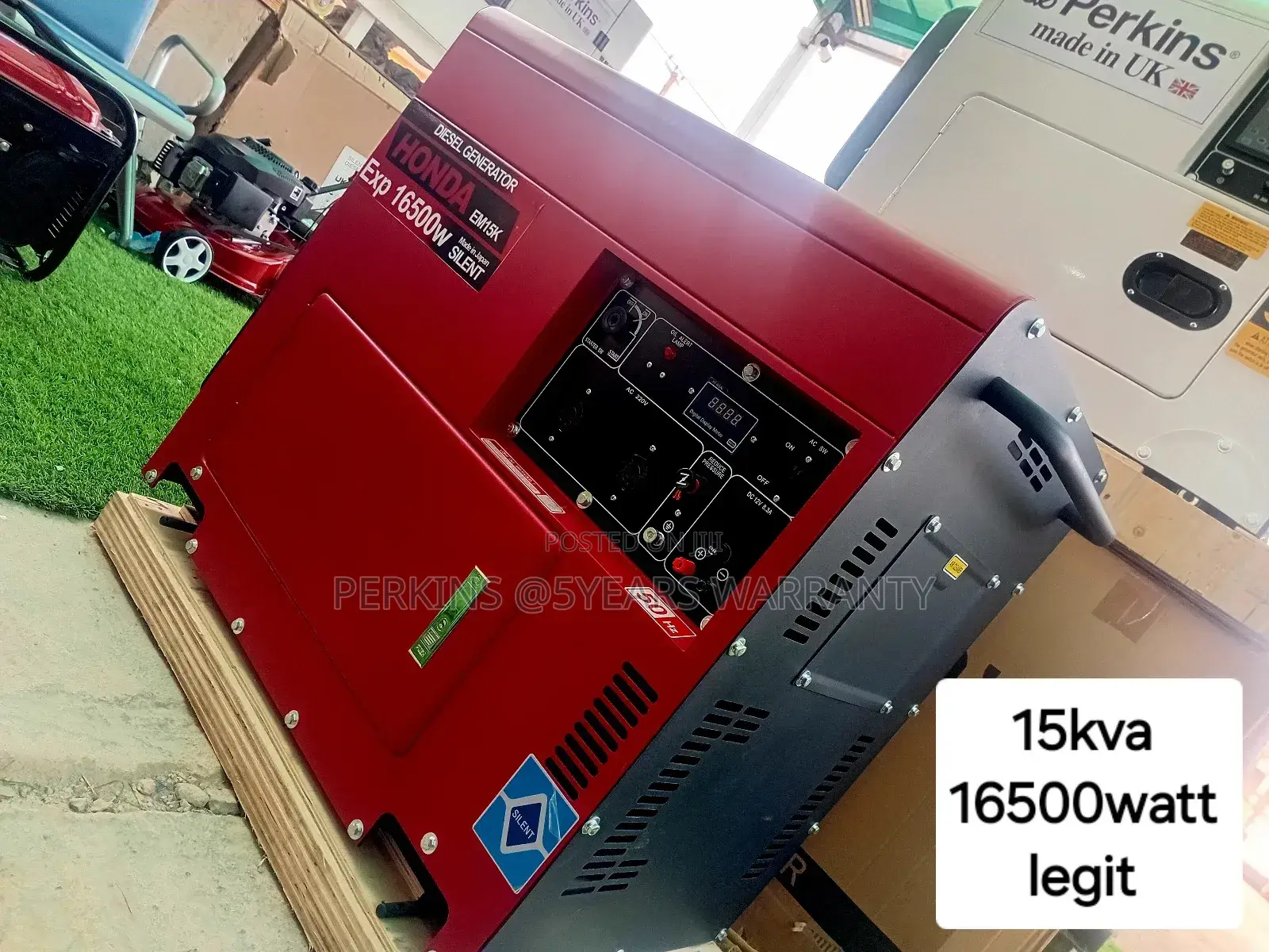 Classic 15kva 16500wats Diesel Silent Generator 15kva Japan