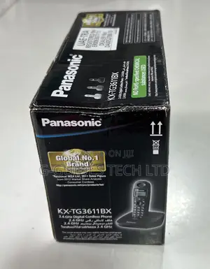 Panasonic 2.4ghz Digital Cordless Phone KX-TG3611BX