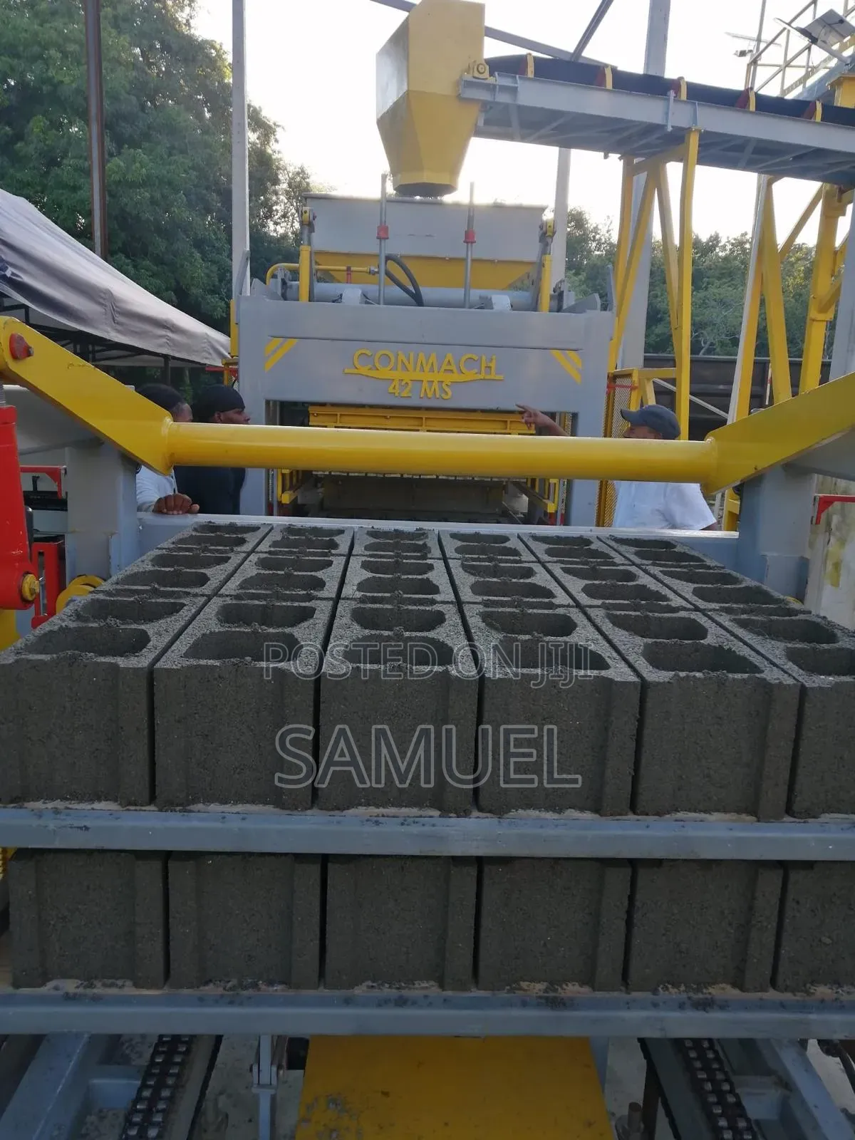 Conmach Block Machines Batching Plant From Turkey