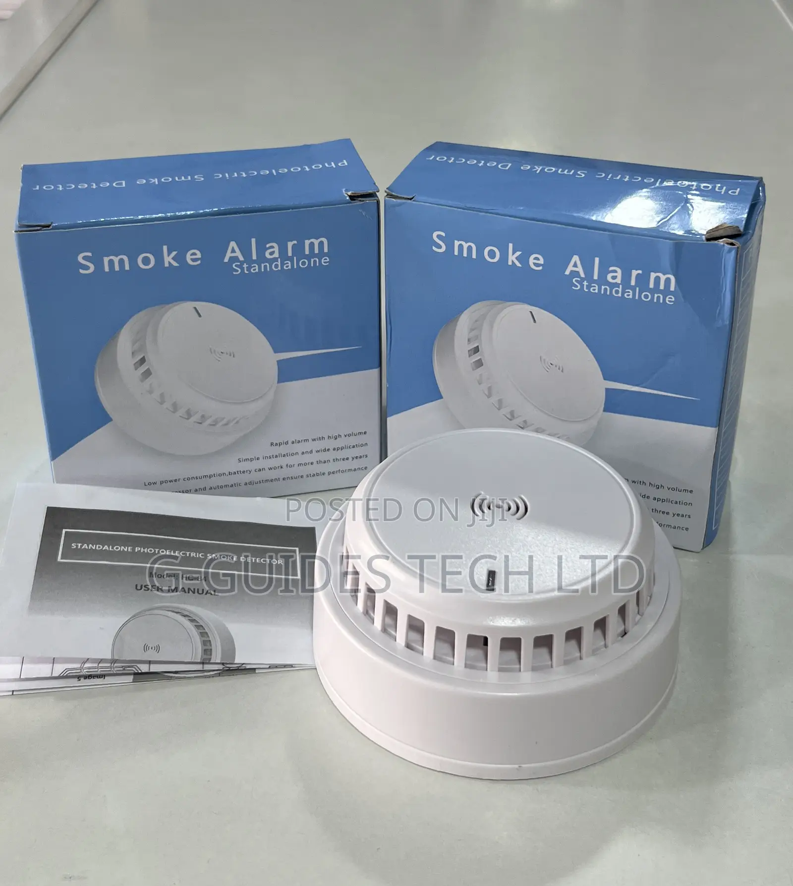 Smoke Detector, Standalone Photoelectric Smoke Detector