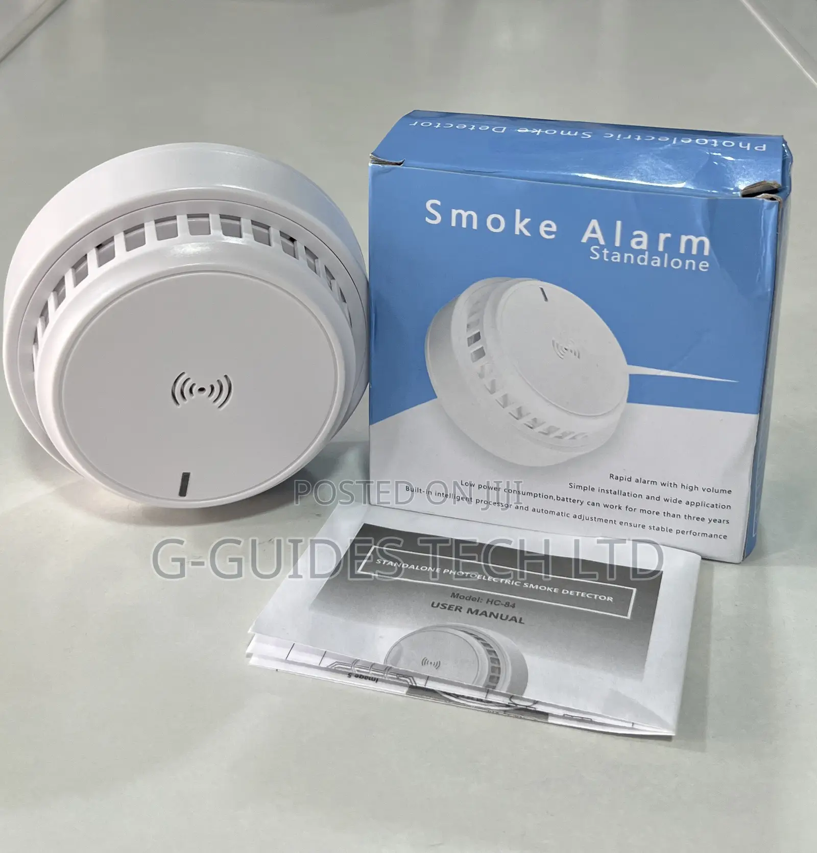Smoke Detector, Standalone Photoelectric Smoke Detector