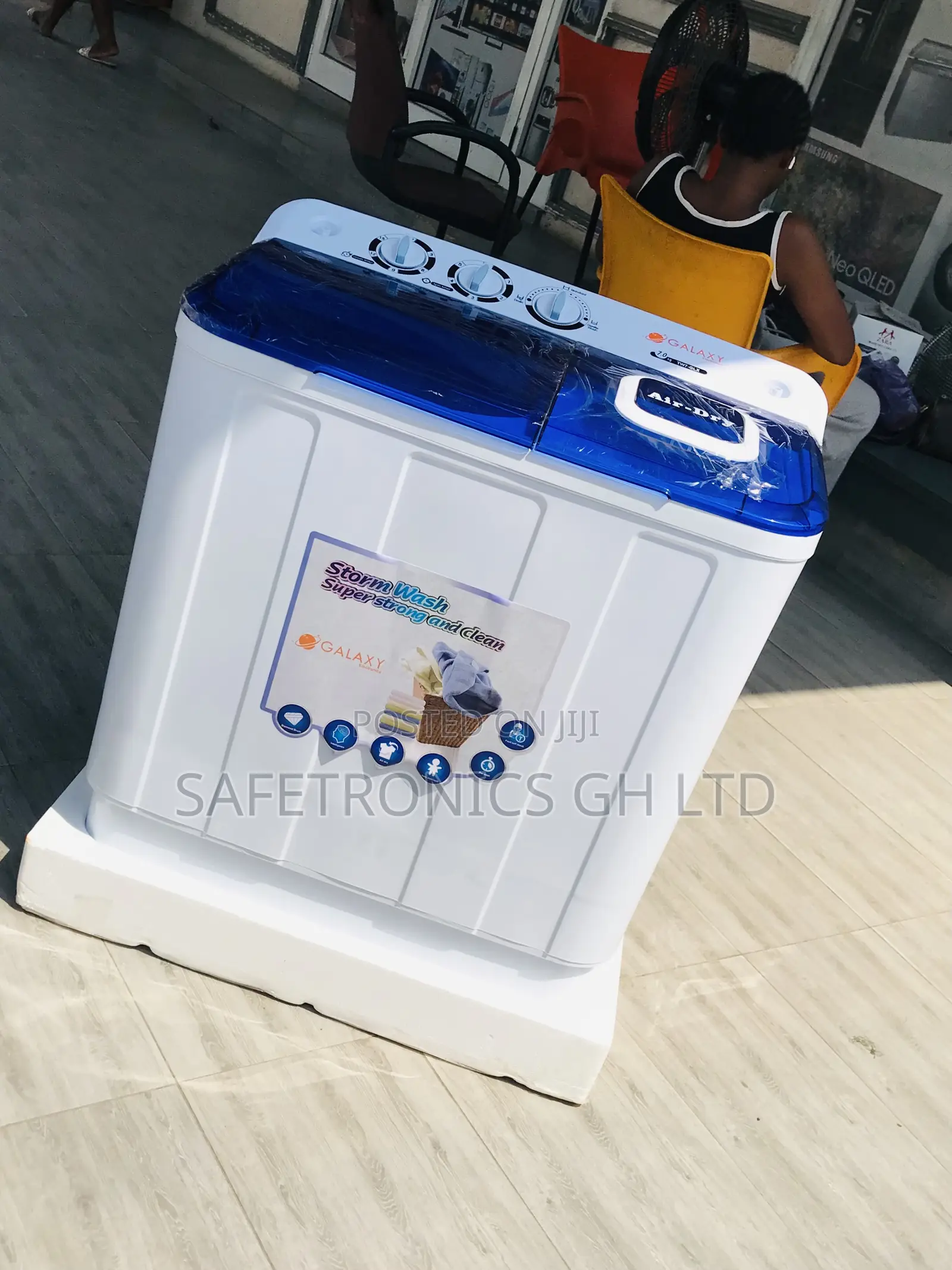 Reliable Twintub 7kg Galaxy Topload Semiauto Washer