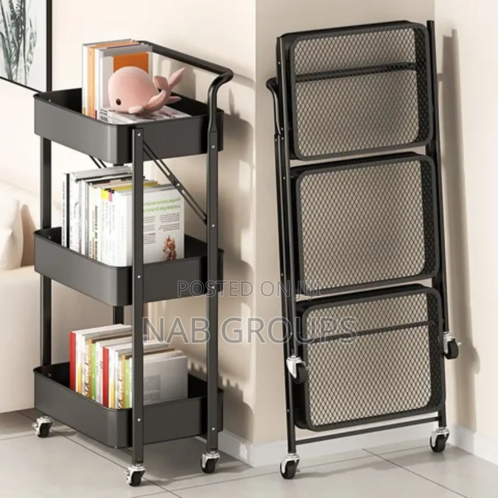3 Tier Storage Trolley