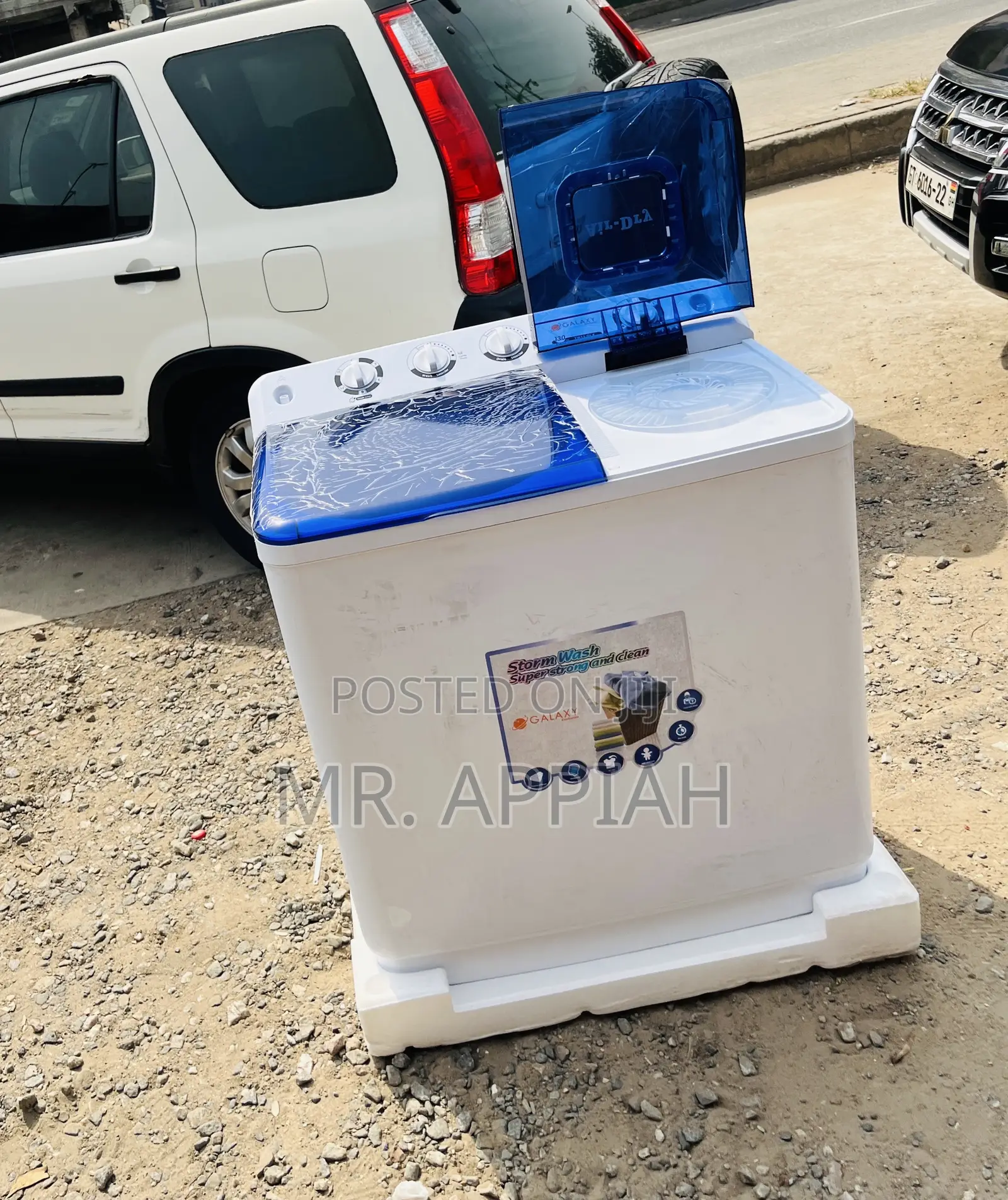 Galaxy 13kg Washing Machine With Magic Cleaning Filter.
