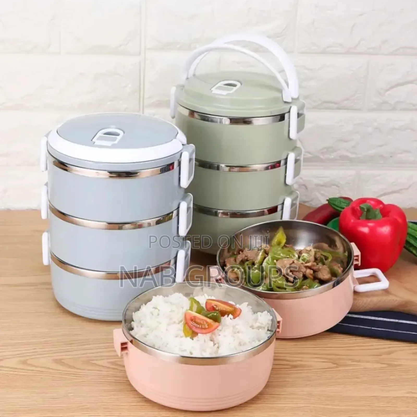 3 Layers Lunch Box