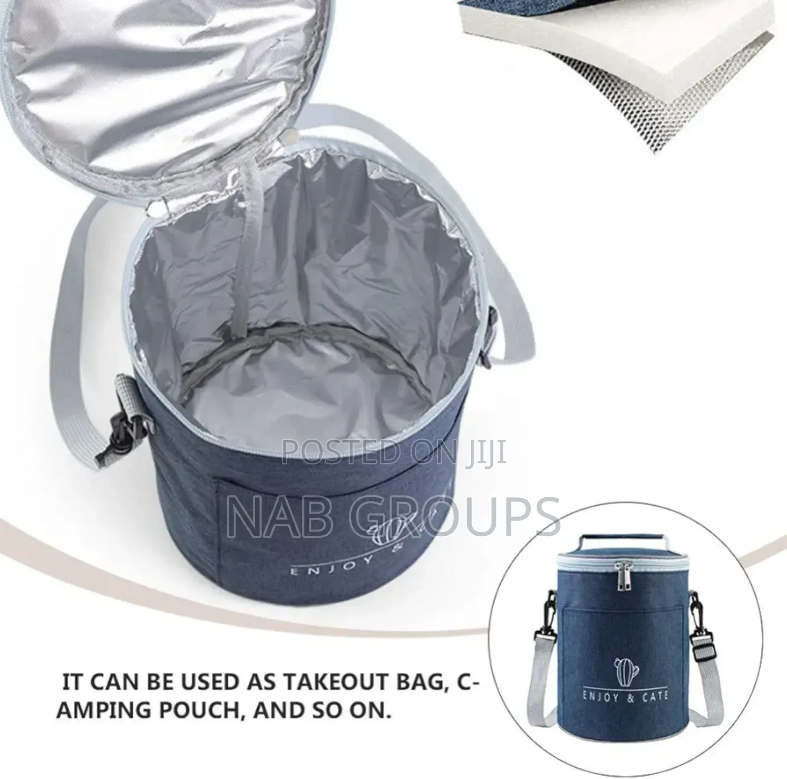 Insulated Oxford Lunch Bag