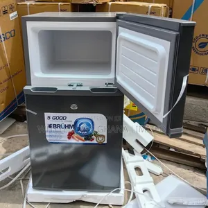 3-stars]Bruhm Table Top Double Door Refrigerator]Energy Save
