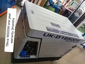 White Coloured Generator Best 15kva 15kva 16500wax Disel