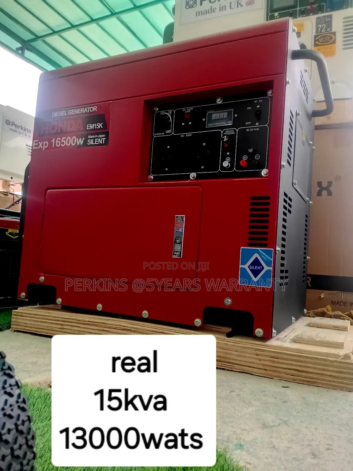 Warranted 15kva 16500watt Silent Honda Generator 15kva Japan