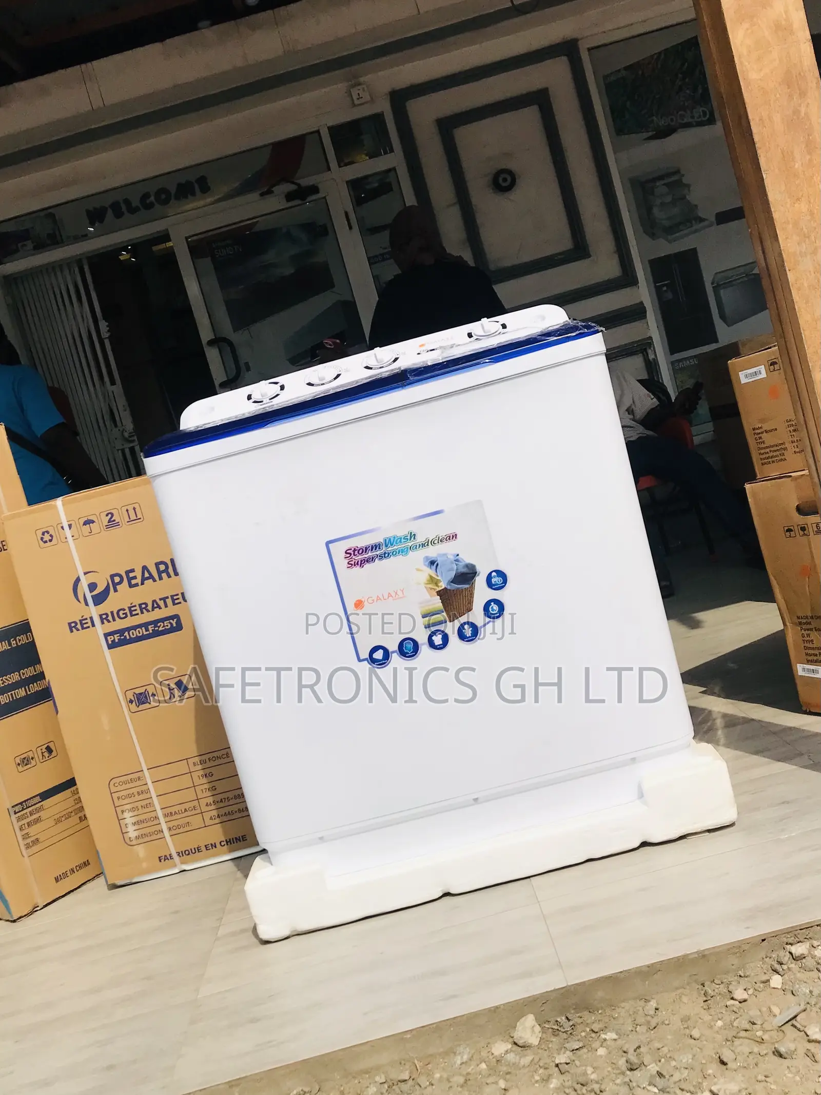 Super Wash Galaxy Topload Semiauto 13kg Washingmachine