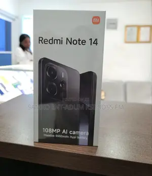 New Xiaomi Redmi Note 14 4G 128 GB Black