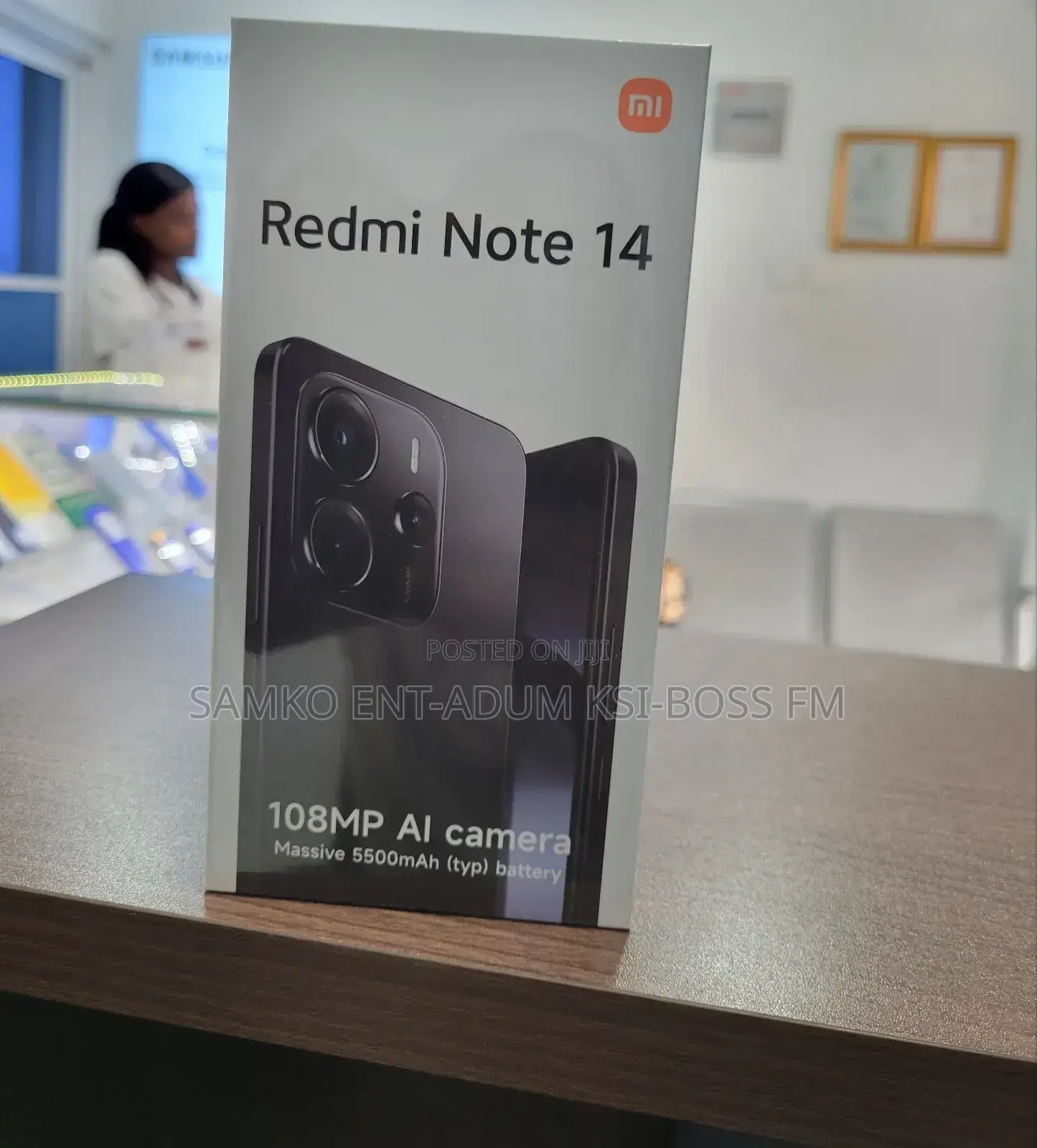 New Xiaomi Redmi Note 14 4G 128 GB Black