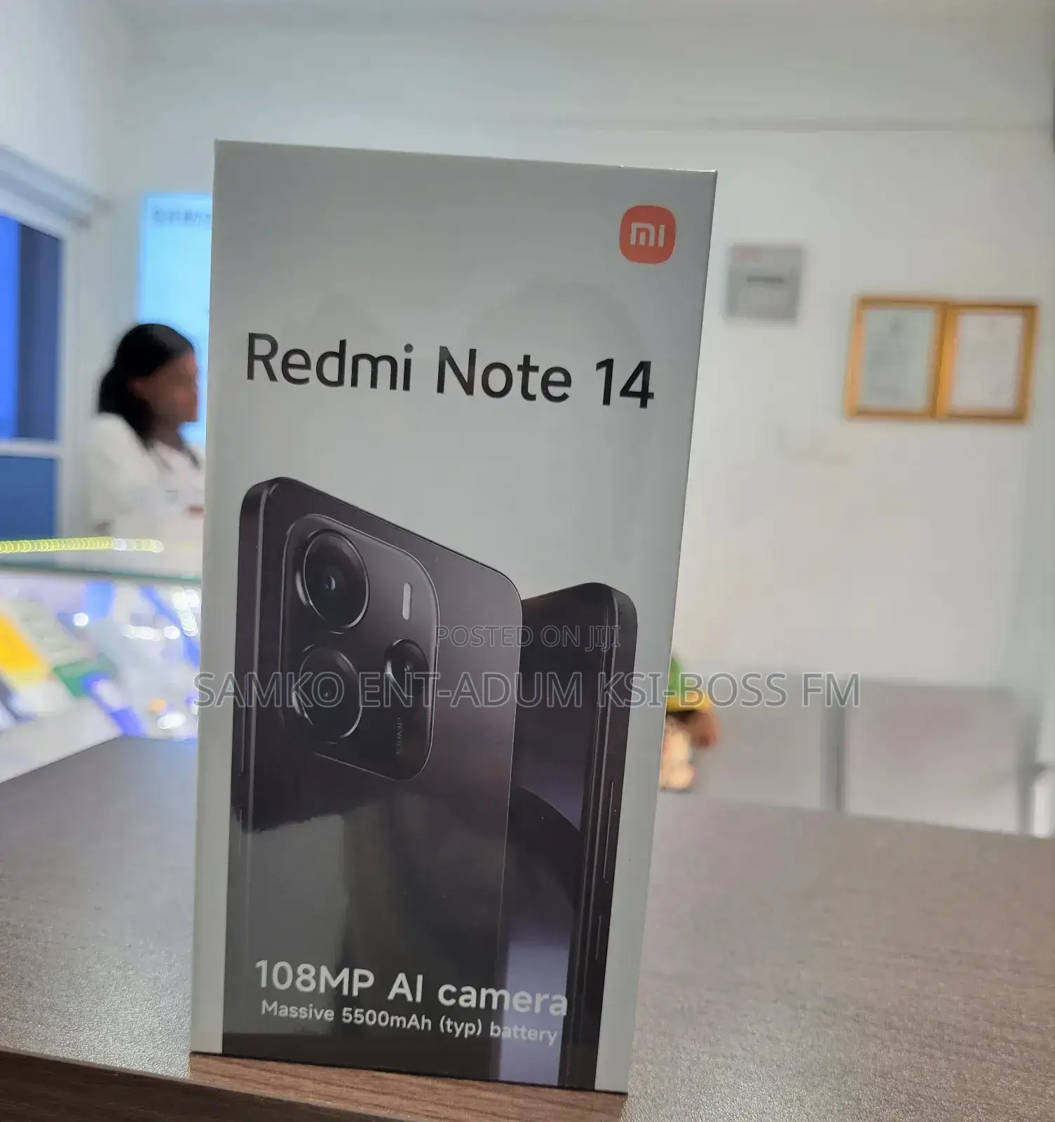 New Xiaomi Redmi Note 14 4G 128 GB Black