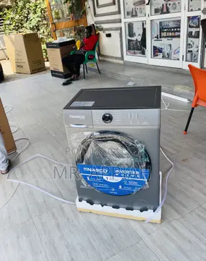 Efficient Nasco 8kg Fully Auto Smart Washing Machine(Gray).