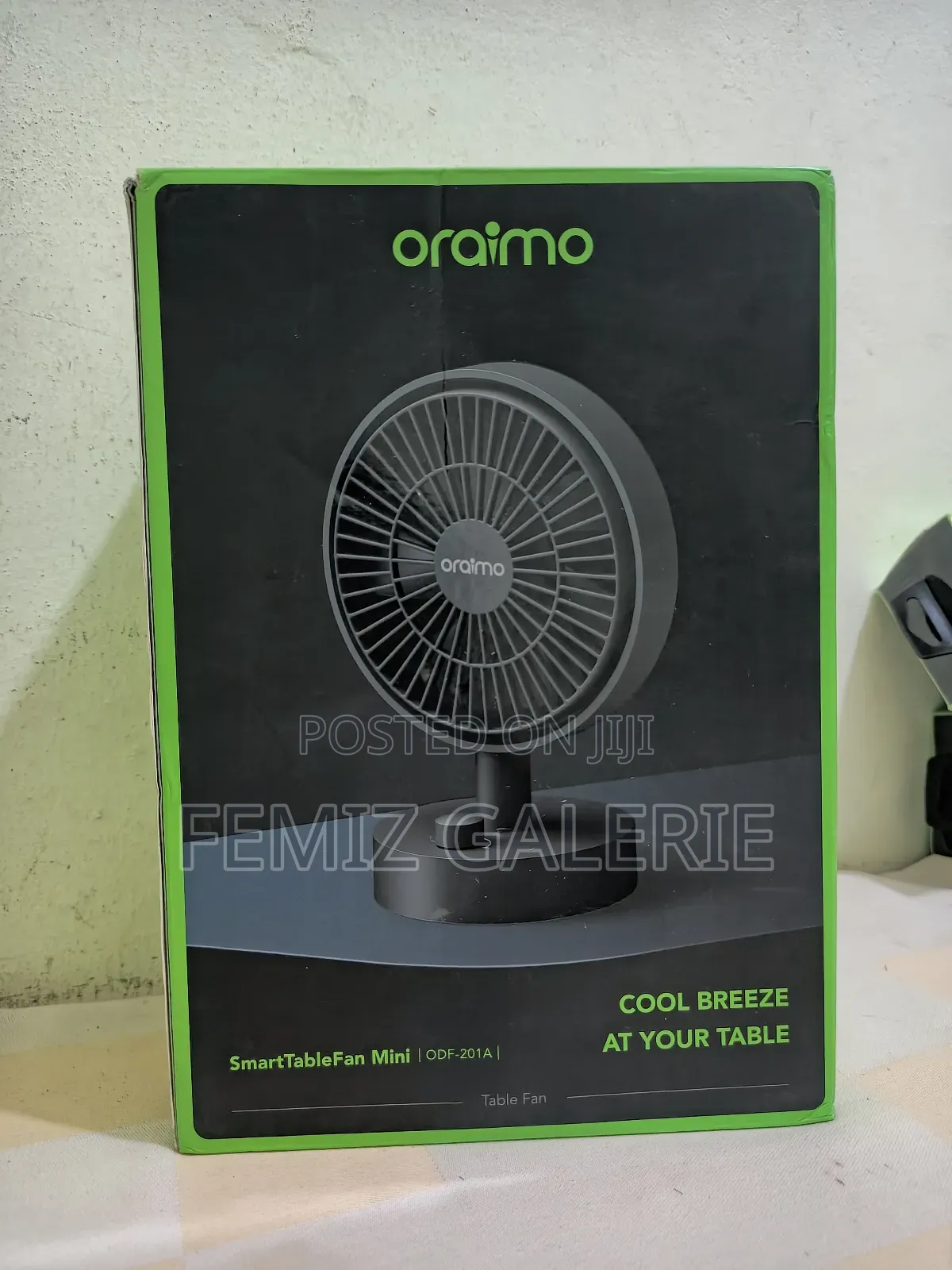 Oraimo Smart Table Fan 5w Mini Fan
